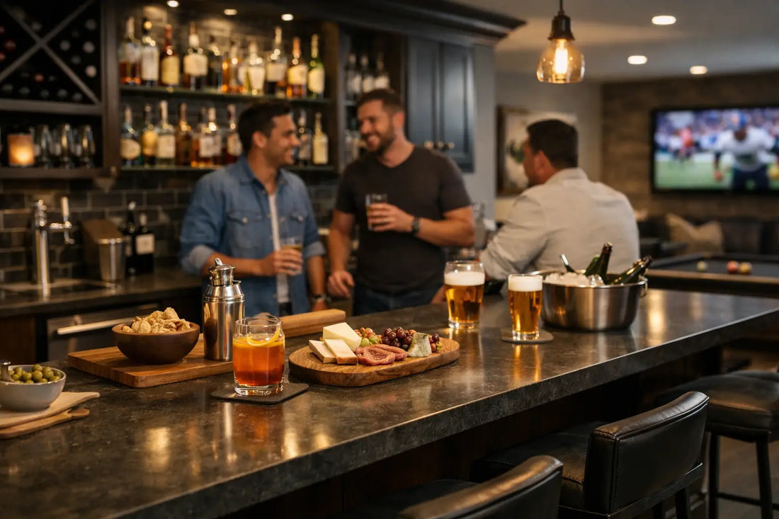 Basement Bar Ideas for Men Who Love to Host
