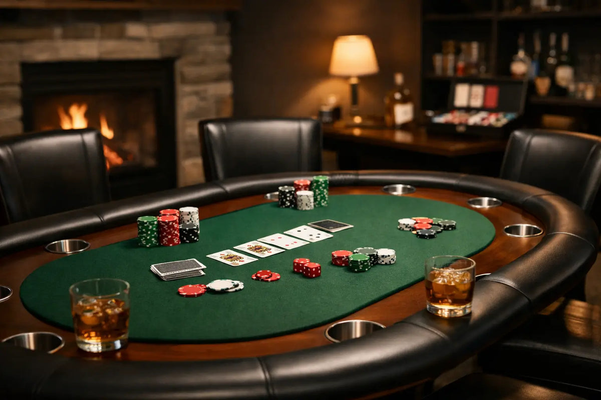 Best Poker Table for Home Game Night Setup