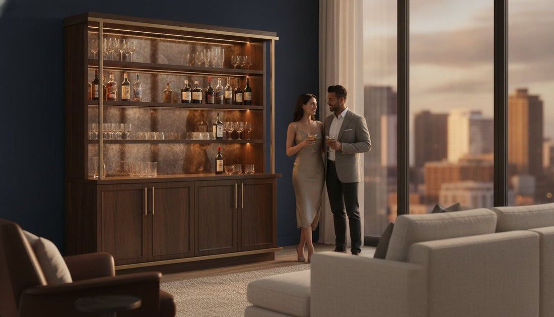 Bar Cabinet Furniture: Stylish Examples to Anchor Your Home Social Hub