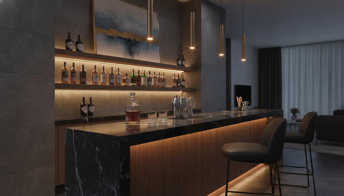 Home Bar Lighting Ideas: Transform Your Man Cave into a Legendary Retreat