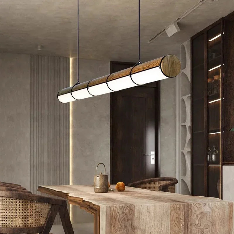 DecorBites LED Pendant Light | Modern Chandelier for Living Room & Dining Room | Dimmable with Remote Controlrs