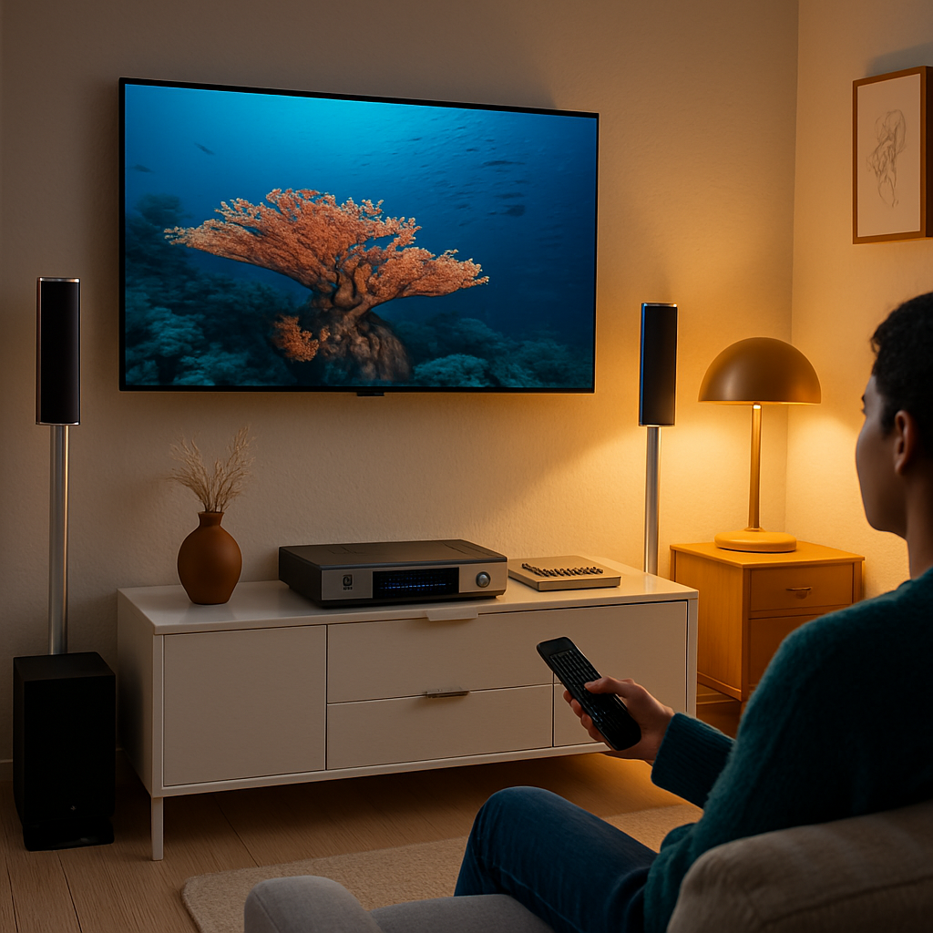 Denon S-302 DVD Home Entertainment System | 2.1 Speaker System | Wi-Fi | DLNA | 1080p Upscaling