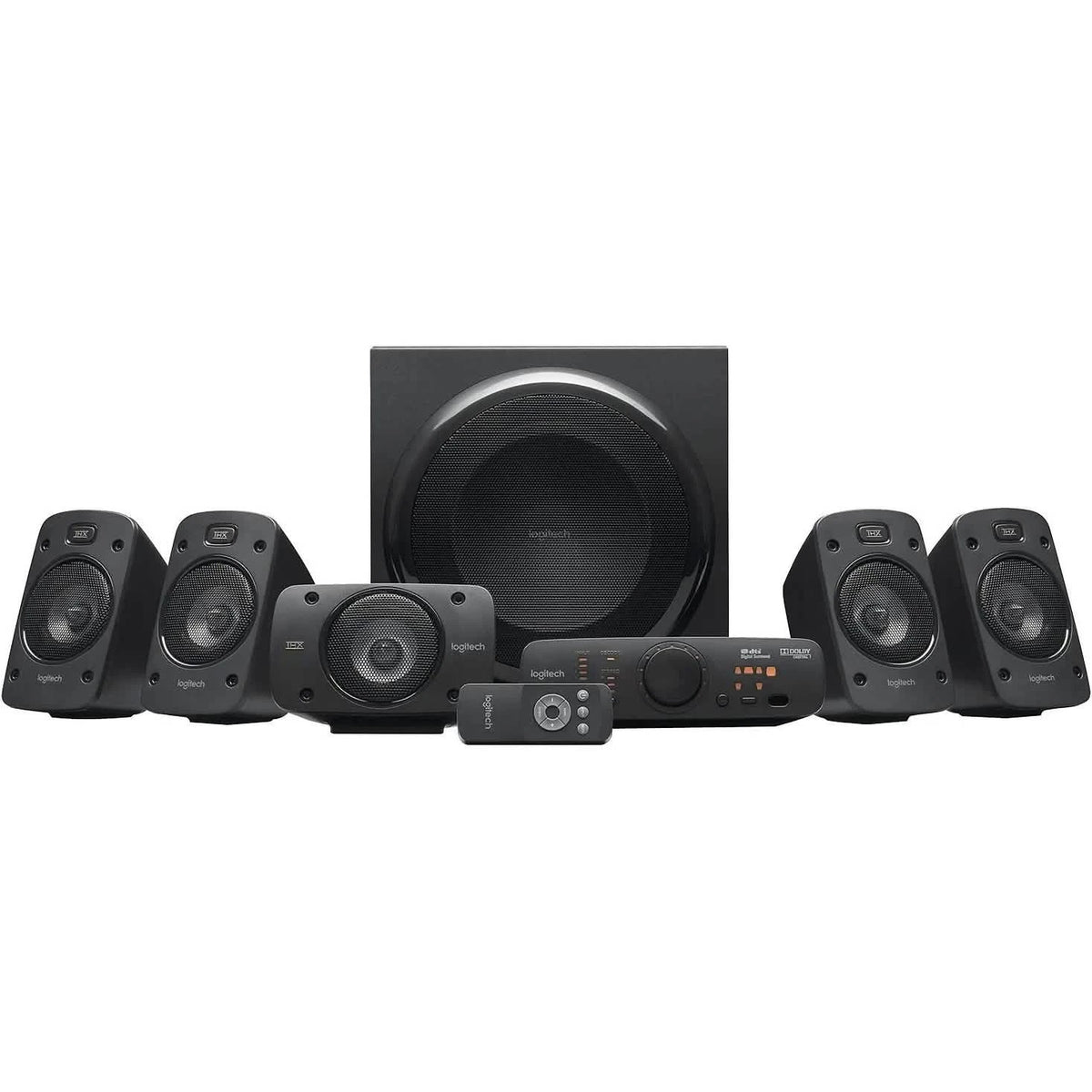 Logitech Z906 5.1 Surround Sound Speaker System | THX, Dolby Digital & DTS Certified | Refurbished
