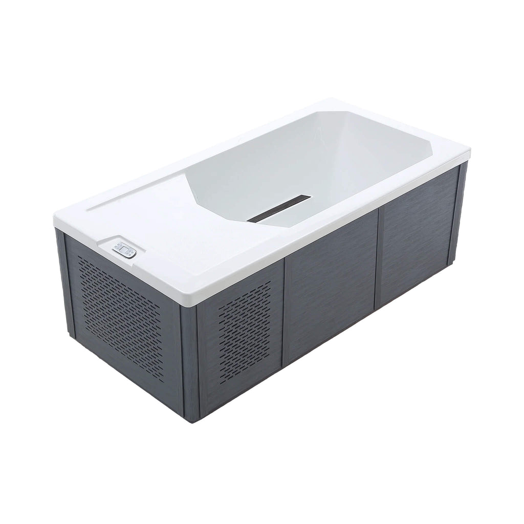 CSC 1000 Cold Plunge Spa Tub with Built-In Ozone Sanitation and Multi-Color Exterior Lighting
