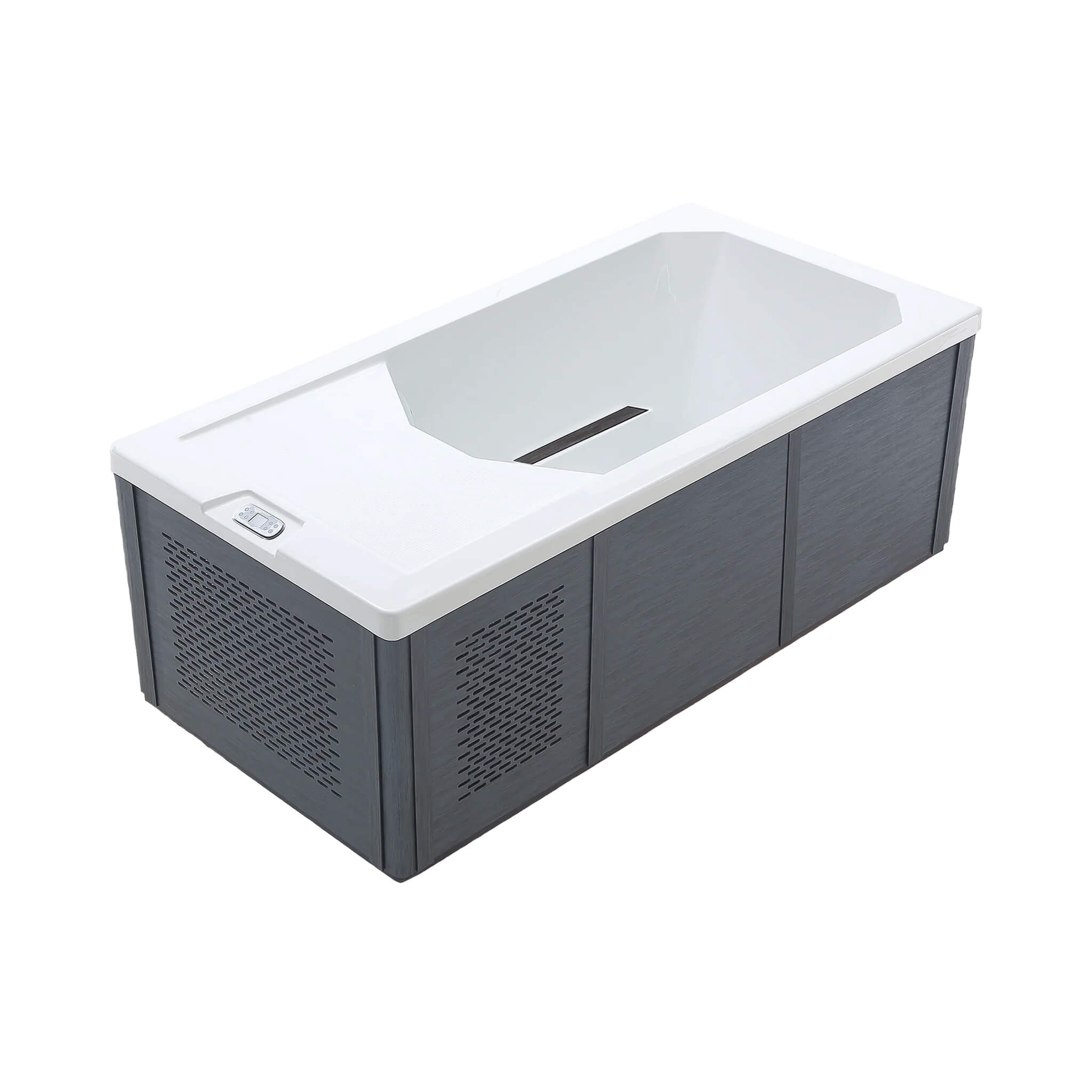 CSC 1000 Cold Plunge Spa Tub with Built-In Ozone Sanitation and Multi-Color Exterior Lighting