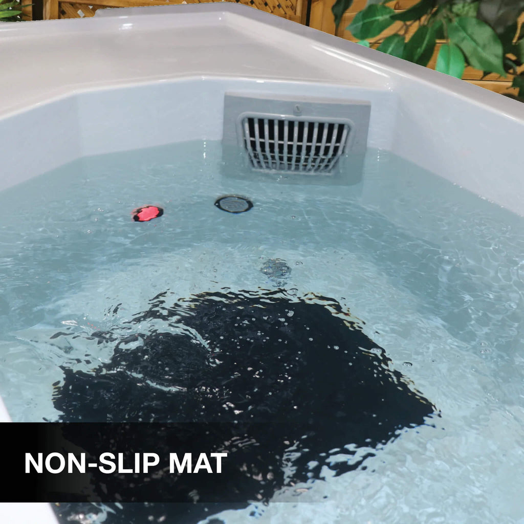 CSC 1000 Cold Plunge Spa Tub with Built-In Ozone Sanitation and Multi-Color Exterior Lighting