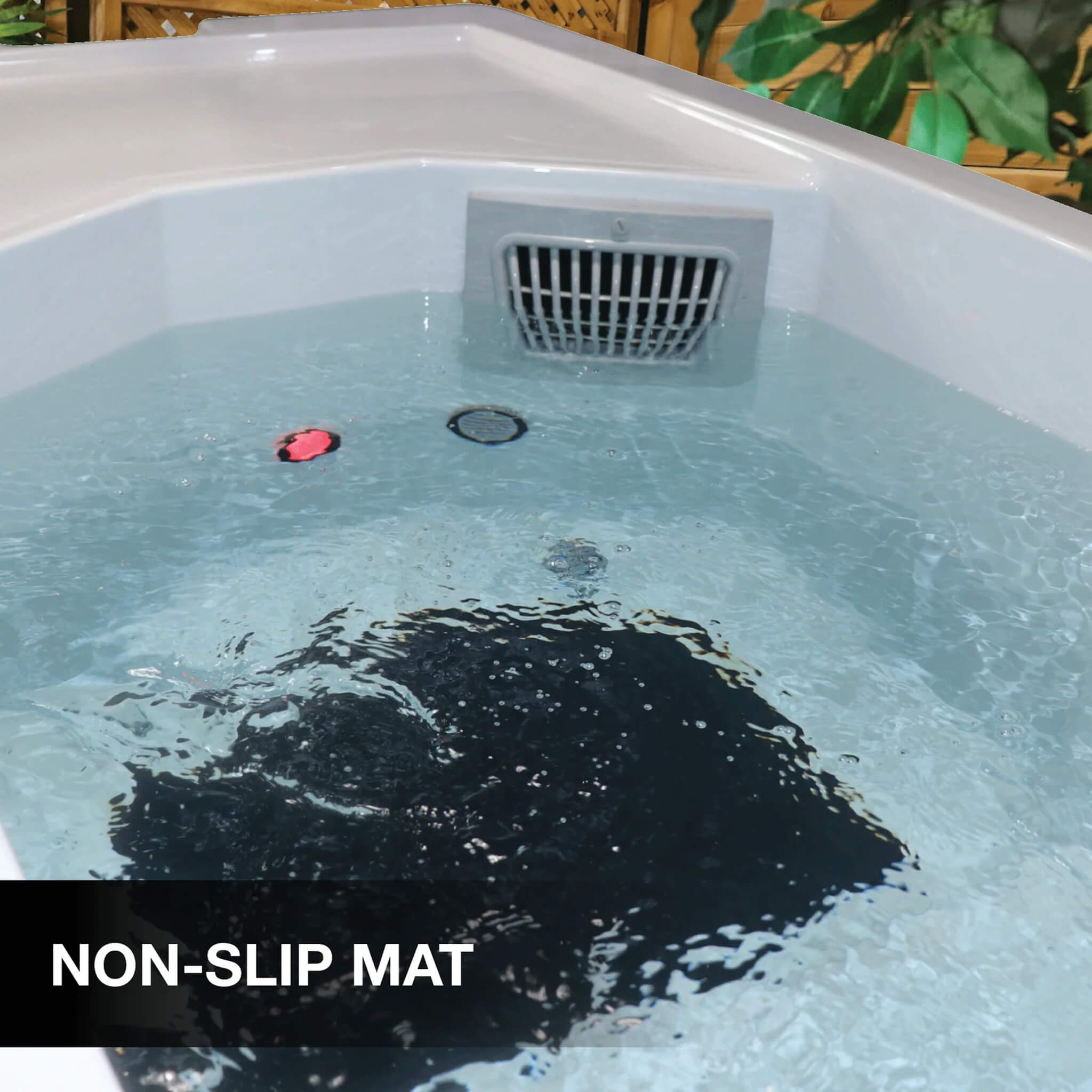 CSC 1000 Cold Plunge Spa Tub with Built-In Ozone Sanitation and Multi-Color Exterior Lighting