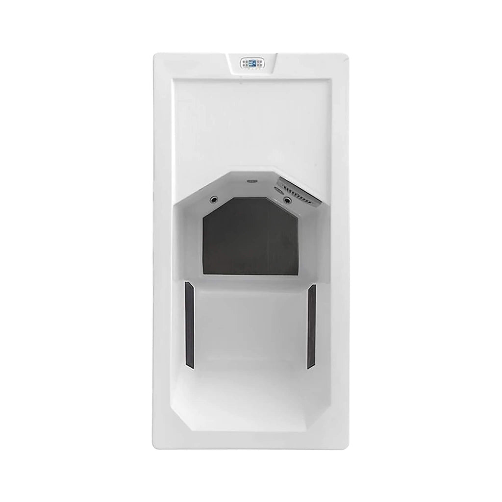 CSC 1000 Cold Plunge Spa Tub with Built-In Ozone Sanitation and Multi-Color Exterior Lighting